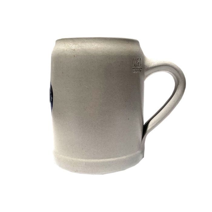 Kleiner Bierkrug salzglasiert BAYERISCHES HERZ   0,25l
