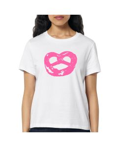 BREZE Damen T-Shirt weiss loosefit
