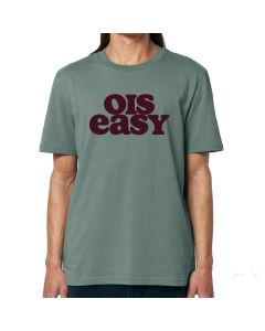 OIS EASY RETRO unisex T-Shirt graugrün