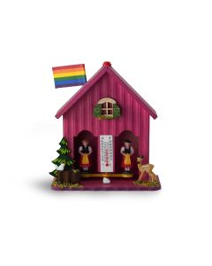 gay wetterhaus pink mit zwei frauen