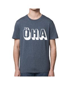 ÖHA  Herren T-Shirt blaugraumeliert