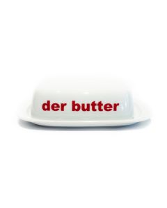 Keramik Butterdose DER BUTTER
