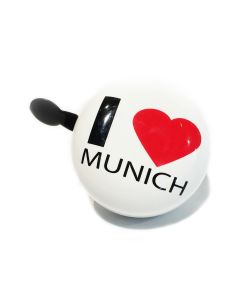 i love munich fahrrad glocke weiss