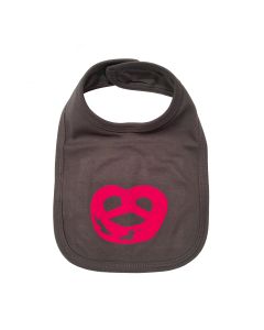 babylätzchen mit aufdruck breze pink