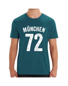 TEAM MÜNCHEN 72 Herren T-Shirt petrolblau