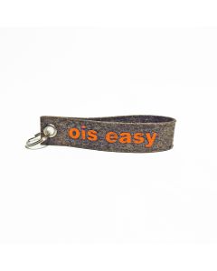 Schlüsselanhänger OIS EASY Filzschlaufe naturgrau
