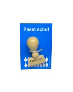 passt scho! stempel