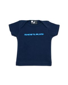 servus baby t-shirt kurzarm navy