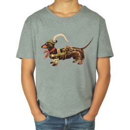 Fünf Dackel Mit Weihnachtsoutfit Herren T-Shirt - Lustiges Weihnachtsshirt Mit Dackel Motiv