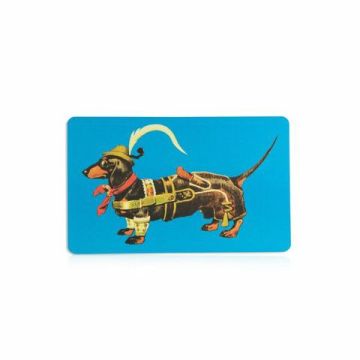 frühstücksbrettchen dackelmann