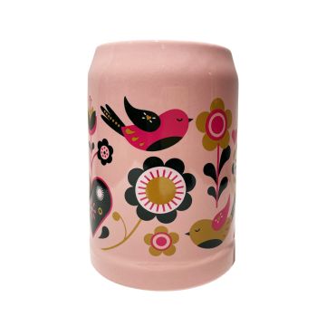 Design Bierkrug  BIERKRÜGIN MARIE pink halber Liter