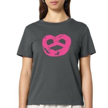 BREZE Damen T-Shirt asphalt loosefit