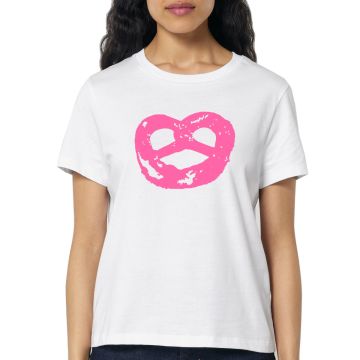 BREZE Damen T-Shirt weiss loosefit