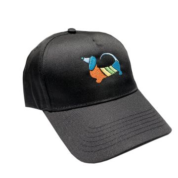 CAP RAINBOW WASTL SCHWARZ