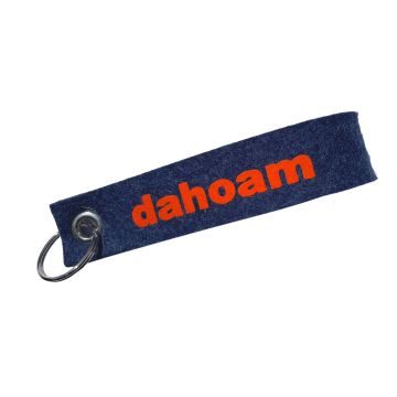 Schlüsselanhänger DAHOAM Filzschlaufe navyblau