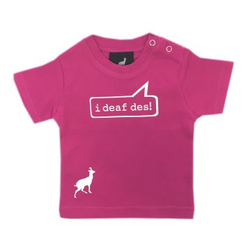 BABIES I DEAF DES " T-SHIRT PINK