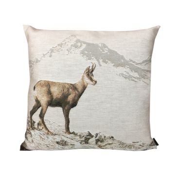 gams kissen gewebt vorne