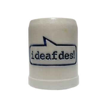 Kleiner salzglasierter Bierkrug I DEAF DES
