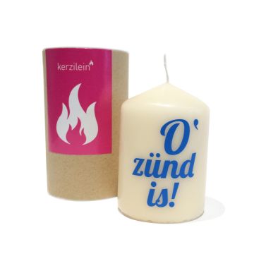 0`ZÜND IS! Kerze