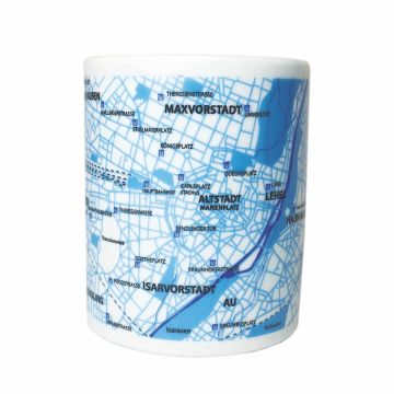 Henkeltasse STADTPLAN MÜNCHEN
