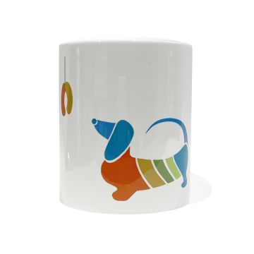 Henkeltasse RAINBOW WASTL