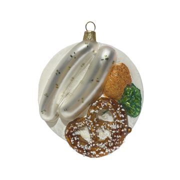 Weihnachtsschmuck Christbaumschmuck BAYERISCHER BROTZEITTELLER