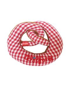 Baby Rassel  BREZE unisex ROT / WEISS