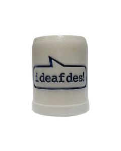 Kleiner salzglasierter Bierkrug I DEAF DES