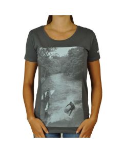 MUNICH SURFER T-Shirt DAMEN mittelgrau