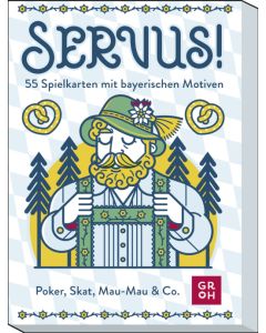 Servus! 55 Spielkarten mit bayerischen Motiven