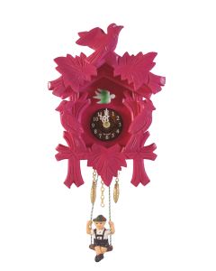 kuckucksuhr pink klein